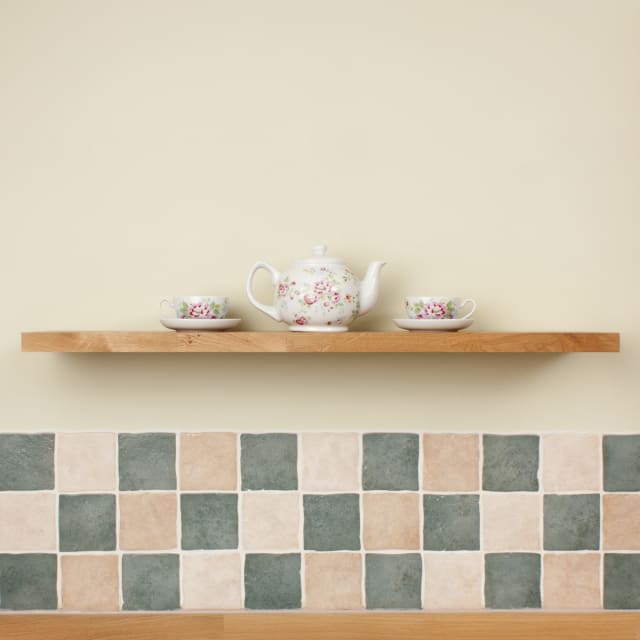 Oak Floating Shelves