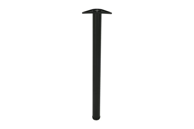Worktop and Table Support Leg - Matt Black