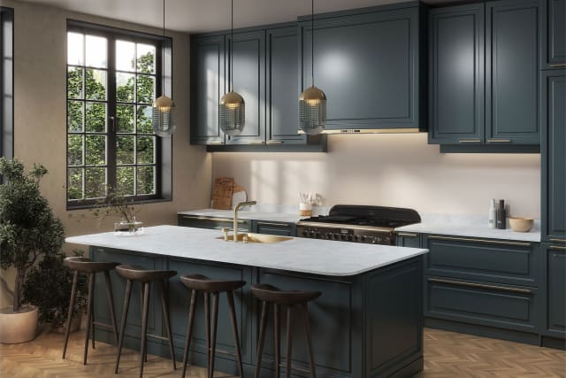 Coreluxe Carrara Marble Solid Surface Worktops