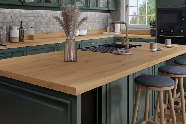 Basque Oak Luxury Laminate Worktops
