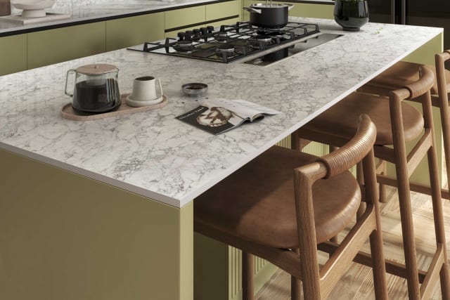 Ethereal Marble Compact Laminate Worktops