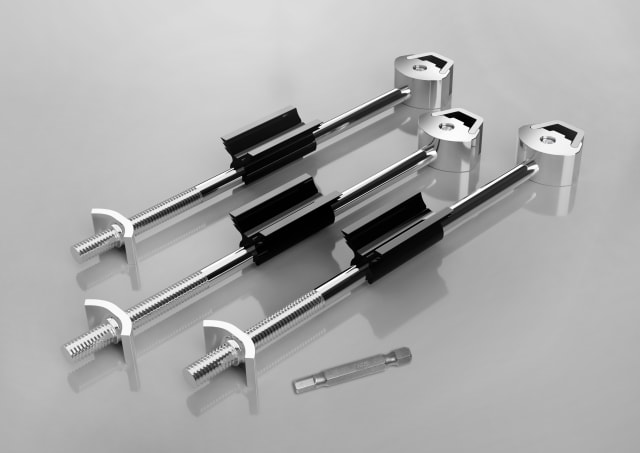 Zipbolt Connectors - 3 Pack (16-25mm Worktops)