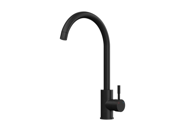 Side Lever Matt Black Tap