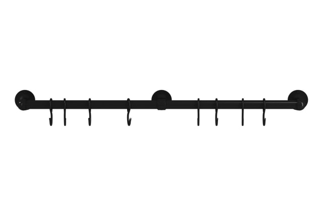 Kitchen Utensil Rail - Matt Black