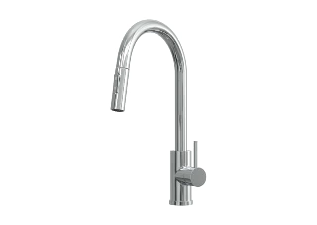 Pull Out Chrome Tap