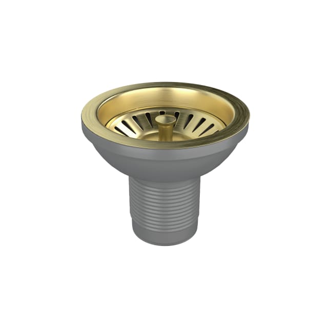 Kitchen Strainer Waste - Brushed Brass