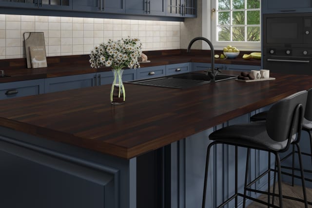 Santiago Walnut Laminate Worktops