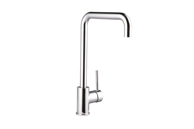 Square Neck Side Lever Tap - Chrome