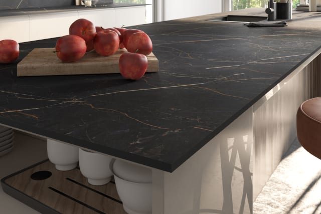 Shadow Marble Compact Laminate Worktops