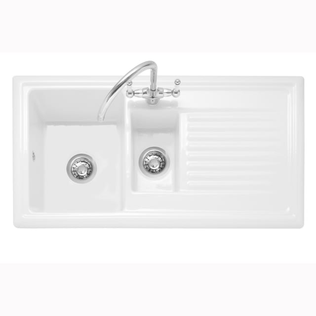 Caple Wiltshire Ceramic 1.5 Sink & Drainer