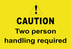 Solid Surface - Two Person Handling